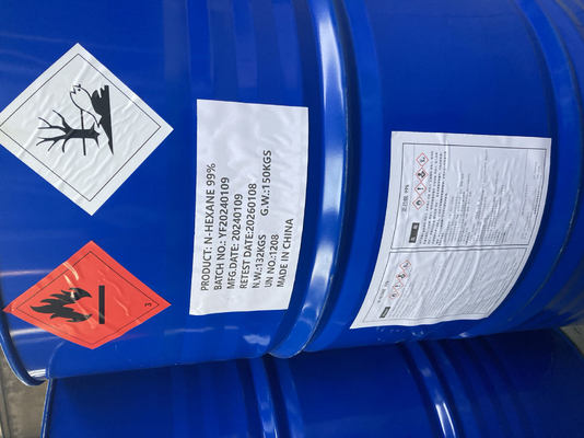 Factory Direct Supply Organic Solvent Hexane 60% 80% 97% 99% CAS 110-54-3 N-Hexane for Solvent Extraction