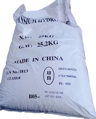 Inorganic Chemicals  Alkali High Purity 90% Potassium Hydroxide /Caustic Potash/ KOH Flakes