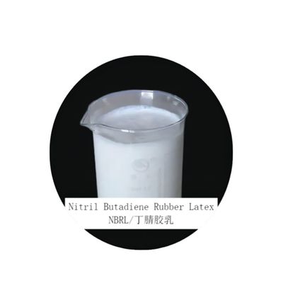 Hot Selling Milk White Nitrile Butadiene Rubber Latex/NBRL for Hand Protection