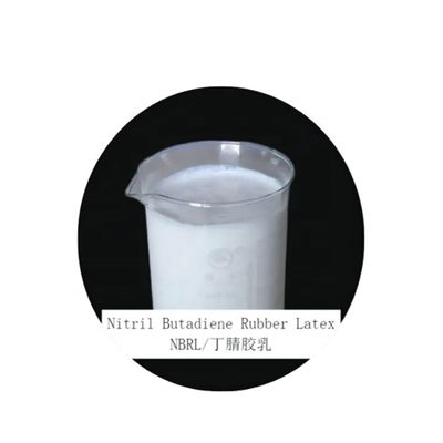 Hot Selling Milk White Nitrile Butadiene Rubber Latex/NBRL for Hand Protection