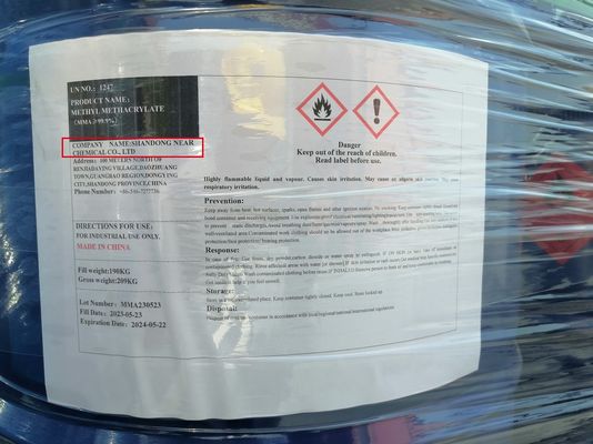 Professional Vendor Supply MMA Methyl Methacrylate CAS 80-62-6