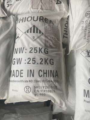 High Quality White Crystal Thiourea With CAS NO 62-56-6 for Synthetic Resin Paint