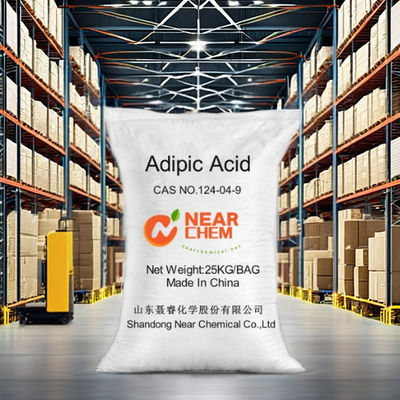 High Purity 99.8% Min Industrial and Food Grade Adipic Acid 124-04-9 CAS Powder Appearance for Plastic Additives