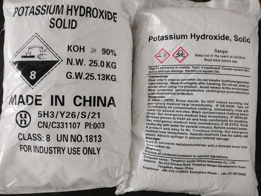 Synthetic Rubber 90%Min  CAS No. 1310-58-3 Potassium Hydroxide/KOH
