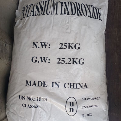 Potassium Hydroxide Solid Aqueous Solution 1310-58-3 Flake Liquid 90% Price KOH Caustic Potash Potassium Hydroxide for Sale
