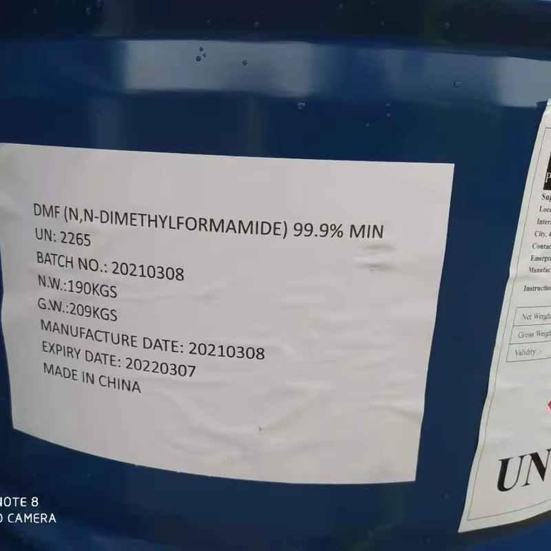CAS 68-12-2 Dimethylformamide (DMF) in Liquid Form High Purity Organic Solvent for Agrochemical Syntheses Material Intermediates
