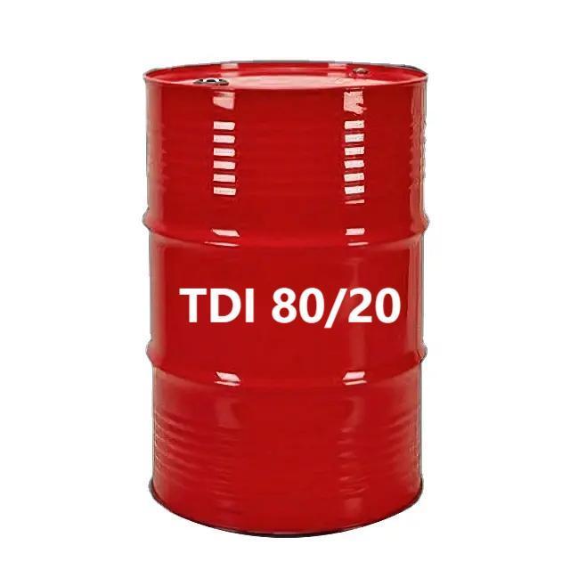 Chinese Factory TDI and Polyol Chemical   Toluene Diisocyanate TDI 8020 As TDI Sponge Materials