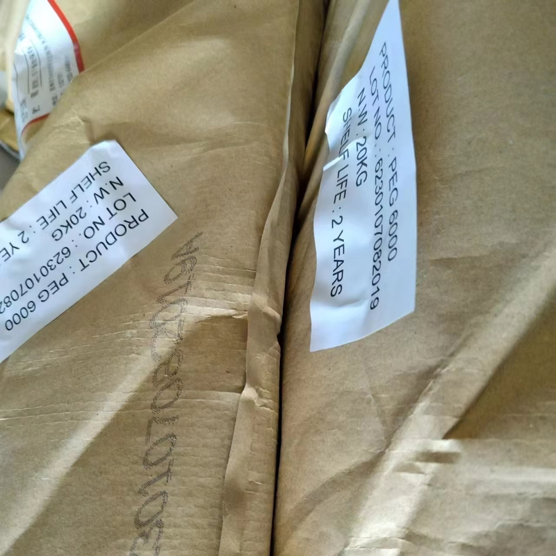 Polyethylene Glycol PEG 4000 6000 8000 for Coating Agents  Lubricants and Flavor Additives.