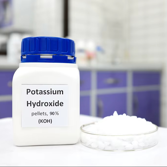 High Quality KOH Potassium Hydroxide Liquid Syntheses and Agrochemical Intermediates CAS 1310-58-3