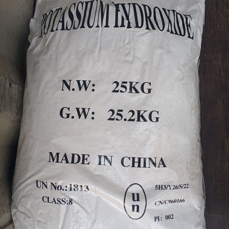 Potassium Hydroxide Solid Aqueous Solution 1310-58-3 Flake Liquid 90% Price KOH Caustic Potash Potassium Hydroxide for Sale